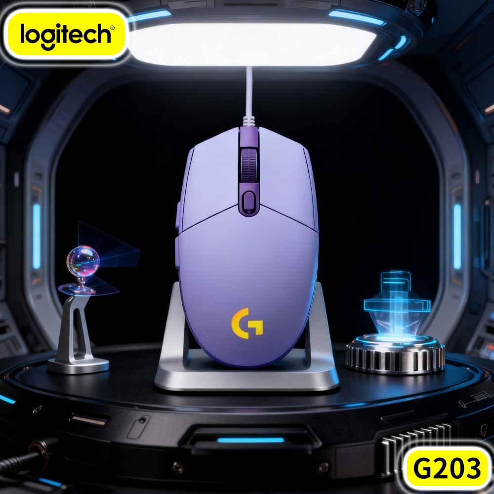 Logitech Mouse G203 - Souris de jeu filaire Logitech G203,