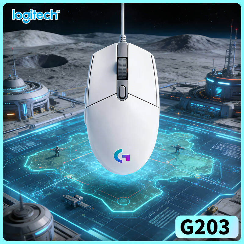 Logitech Mouse G203 - Souris de jeu Logitech G203 LIGHTSYNC,