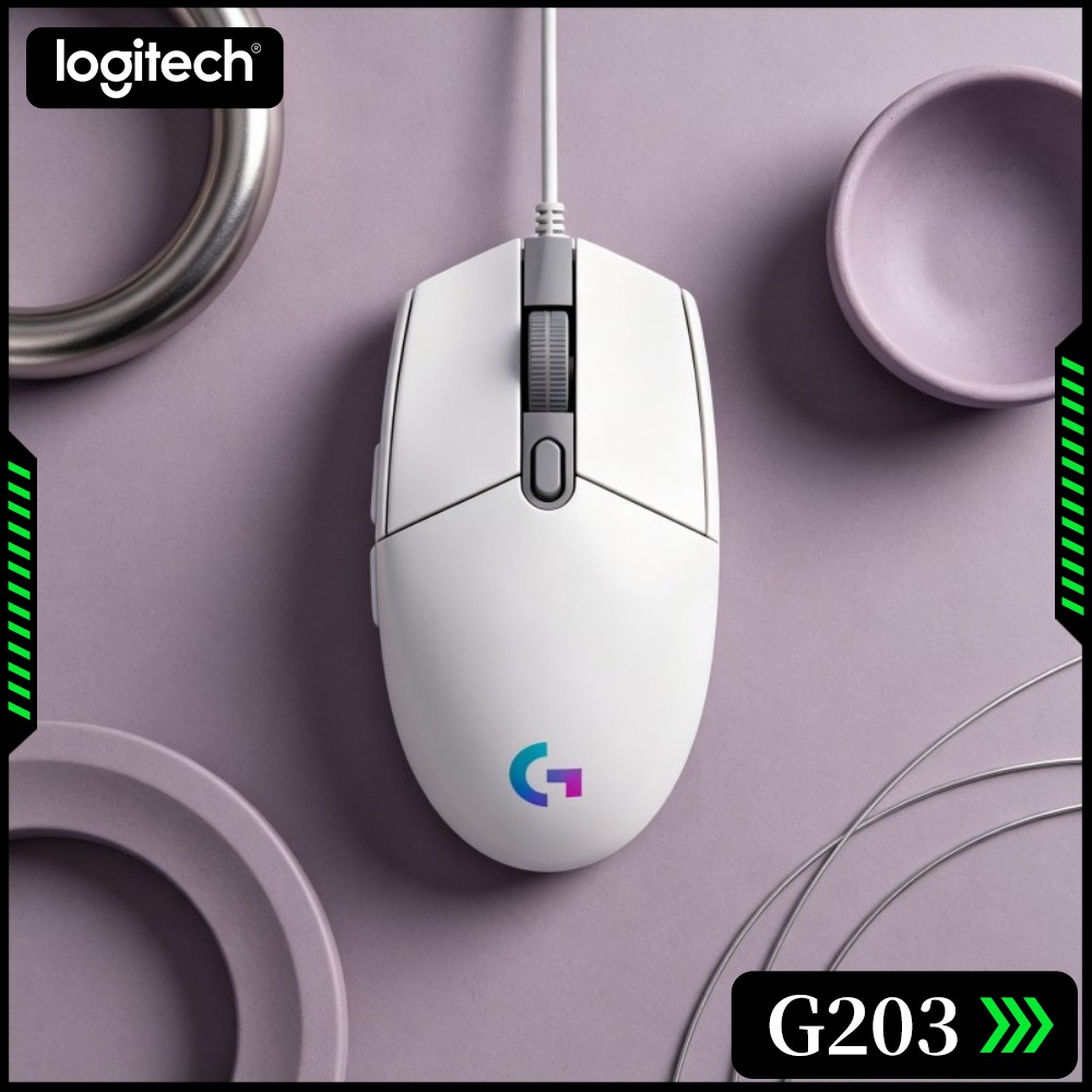 Logitech Mouse G203 - Souris de jeu filaire Logitech G203,