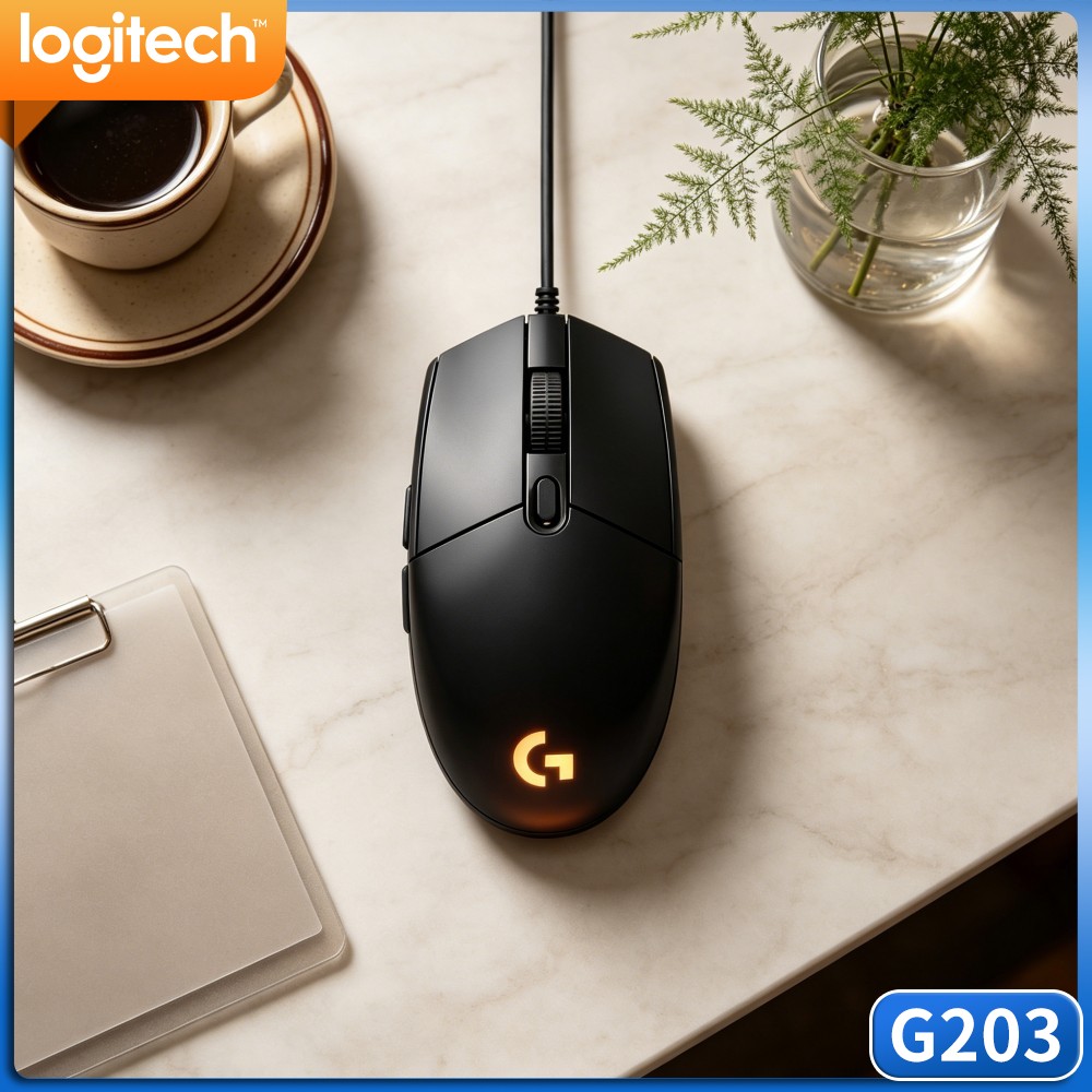 Logitech Mouse G203 - Souris de jeu filaire Logitech G203,