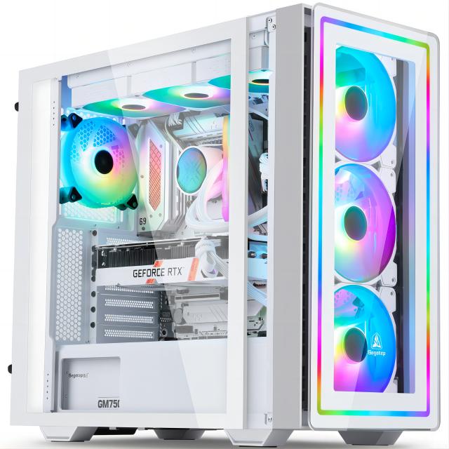 Pc Gaming Komplett Set - Ordinateur abordable Aotesier avec processeur Core