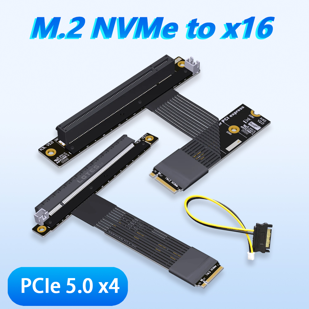 Gpu Vertical Mount - Câble Riser ADT-LINK M.2 NGFF NVMe