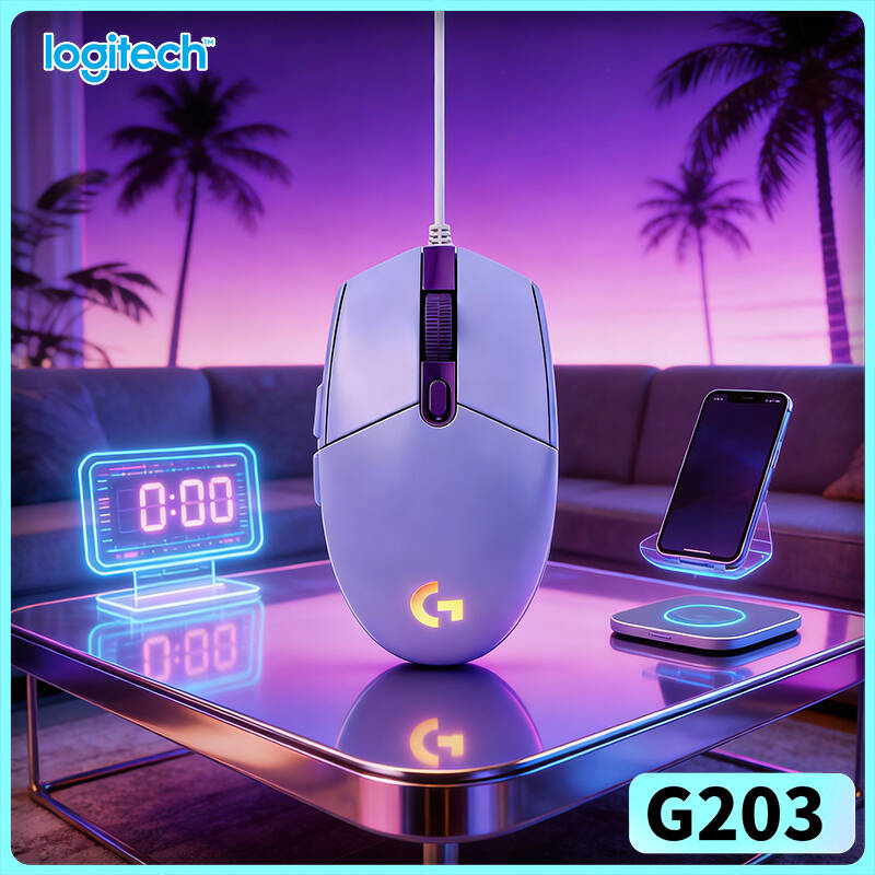 Logitech Mouse G203 - Souris de jeu filaire Logitech G203