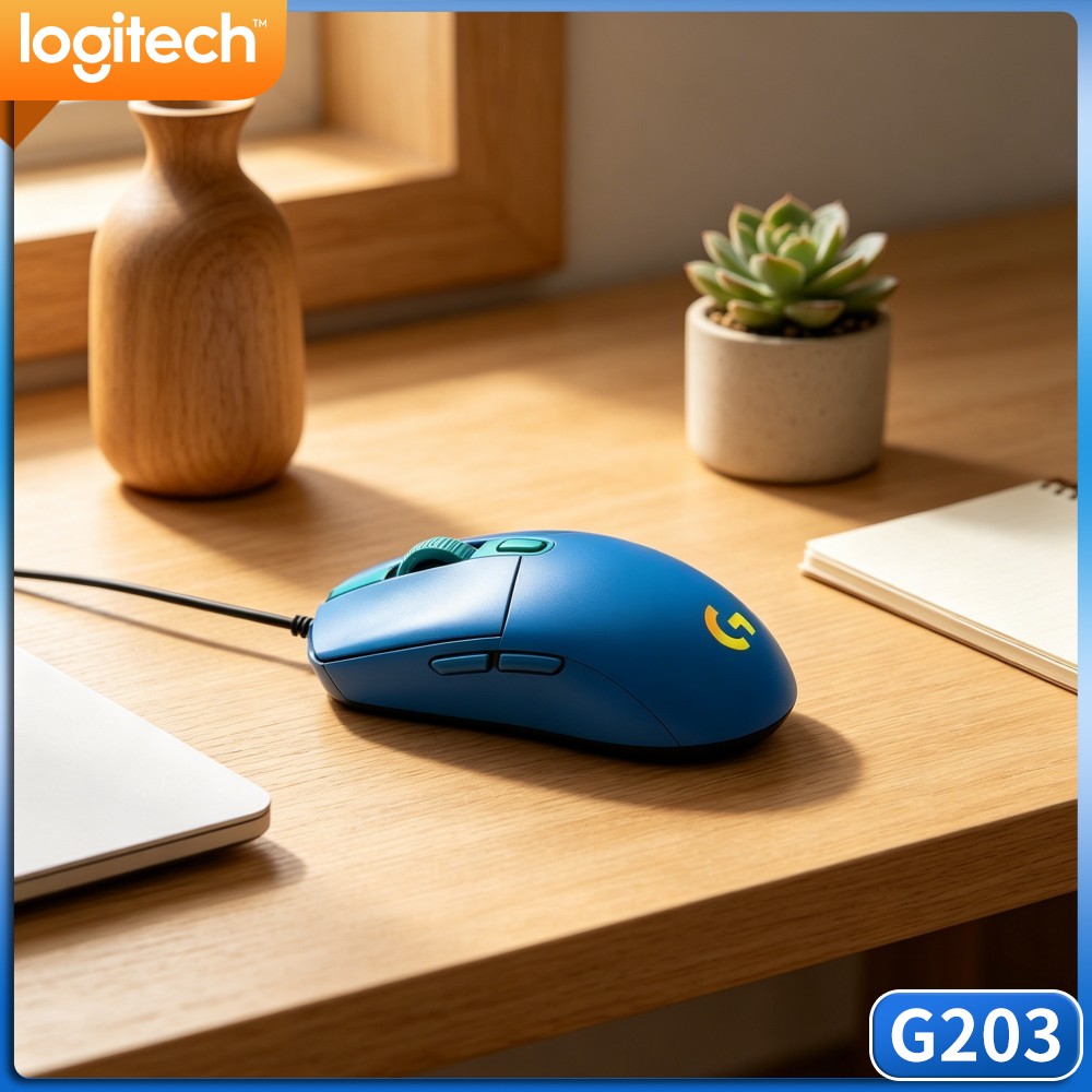 Logitech Mouse G203 - Souris de jeu filaire Logitech G203,
