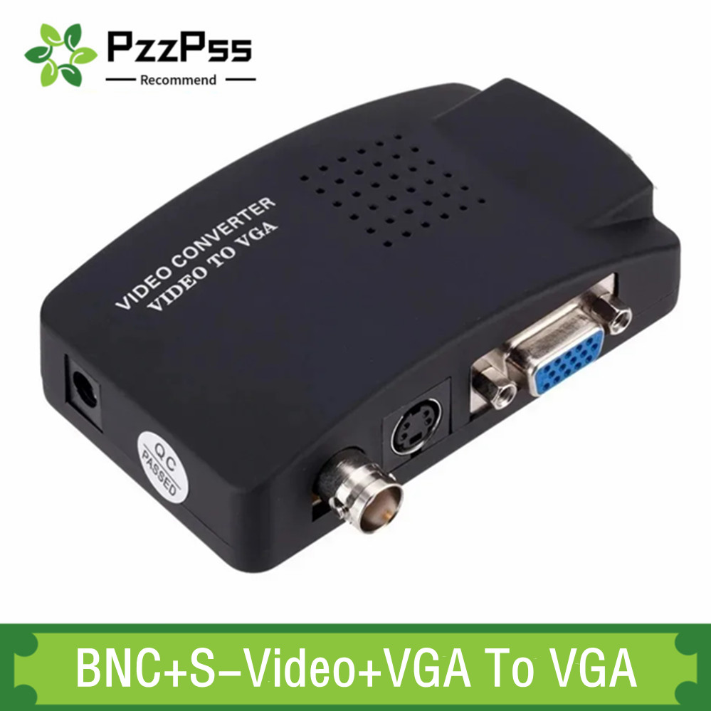 Pc Gaming Vr - PzzPss BNC s-vidéo convertisseur vidéo VGA