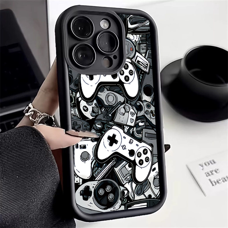 Gaming Controller - Coque en silicone graphique pour manette
