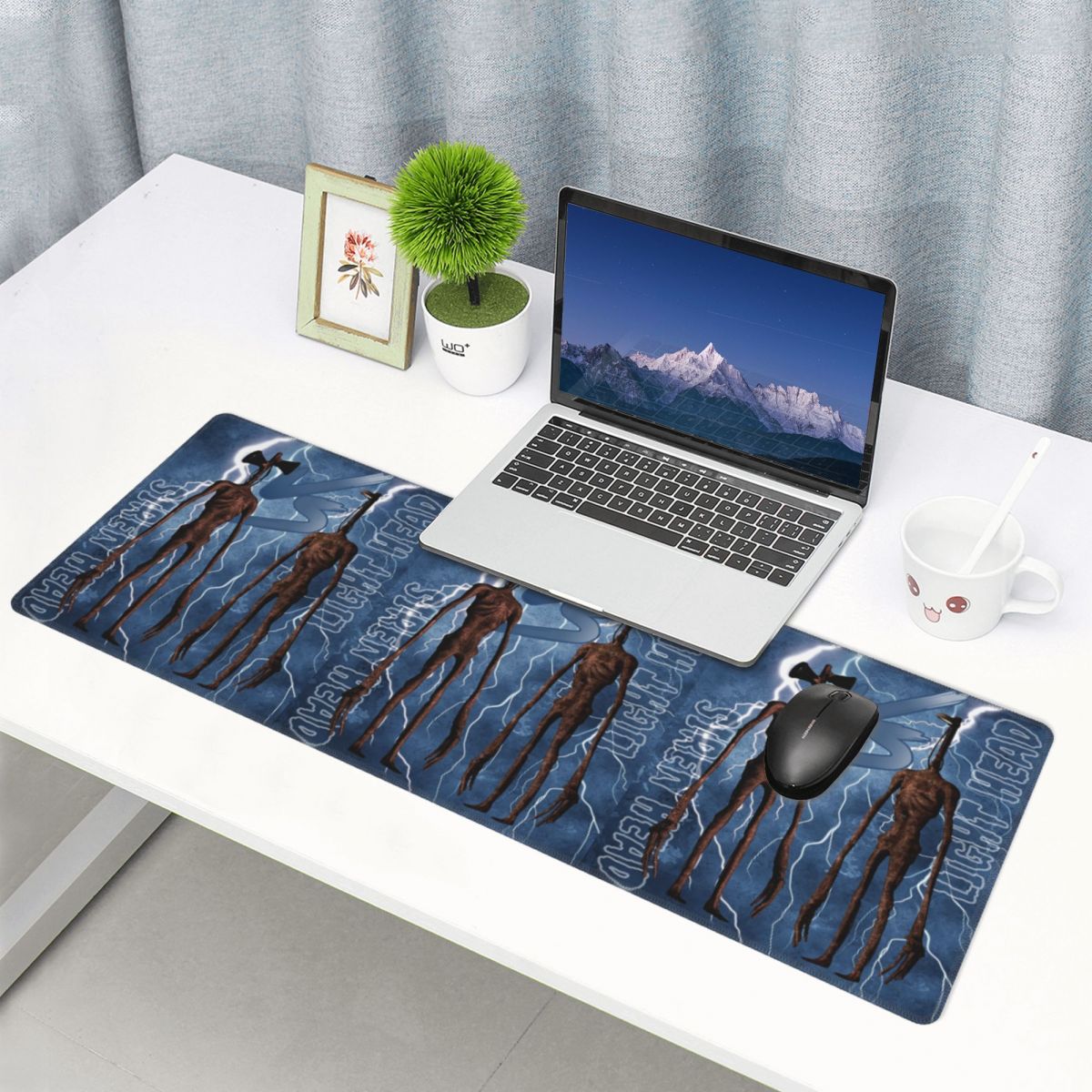 Grand tapis de souris Siren He - Pc Gaming Vs Laptop Gaming avis et prix