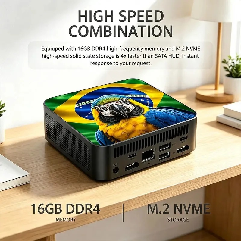 Mini PC drapeau Mexique Brésil - Pc Gaming Compact avis et prix