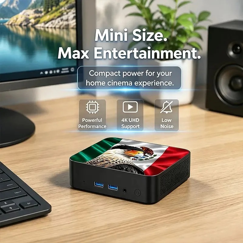 Mini PC drapeau Mexique Brésil - Pc Gaming Compact avis et prix