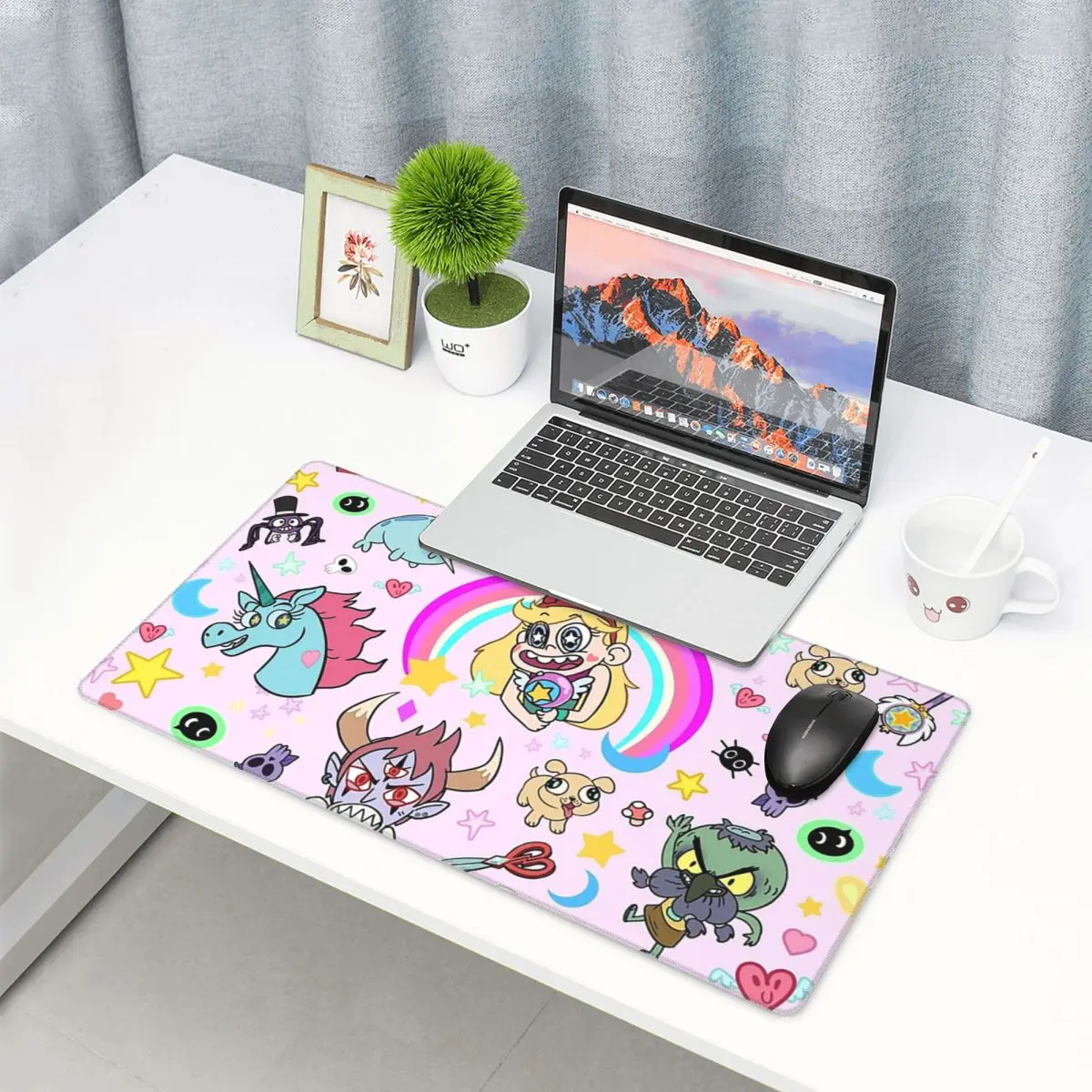 Grand tapis de souris Star VS  - Pc Gaming Vs Laptop Gaming avis et prix