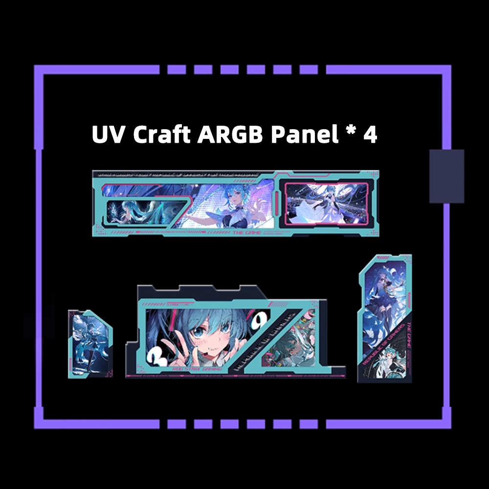 4 pièces ROG Helios GX601S UV  - Pc Gaming Komplett Set avis et prix