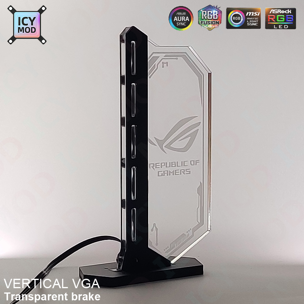 Support de GPU vertical transp - Pc Gaming Vr avis et prix