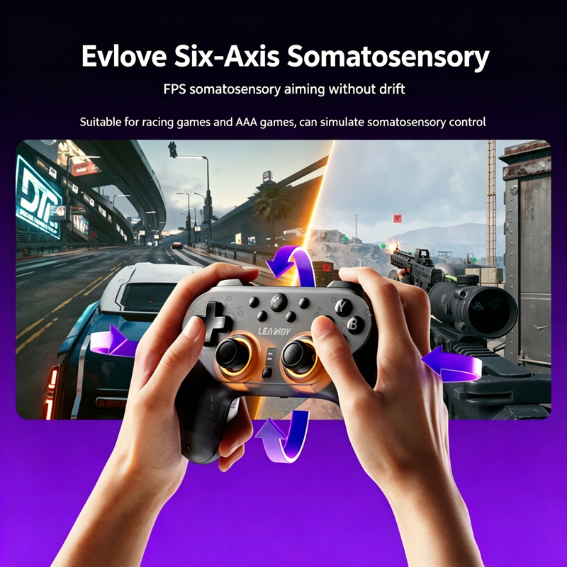 Manette de jeu sans fil LEADJO - Joystick Pc Gaming avis et prix
