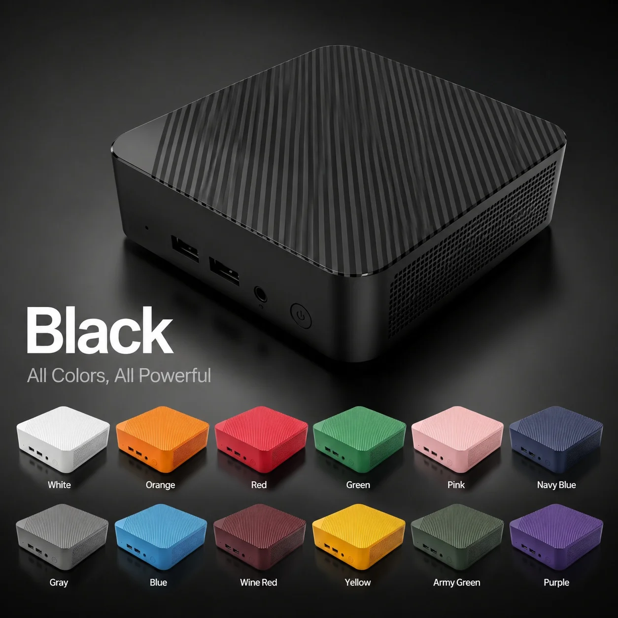 Mini PC couleur haute performa - Pc Gaming Compact avis et prix