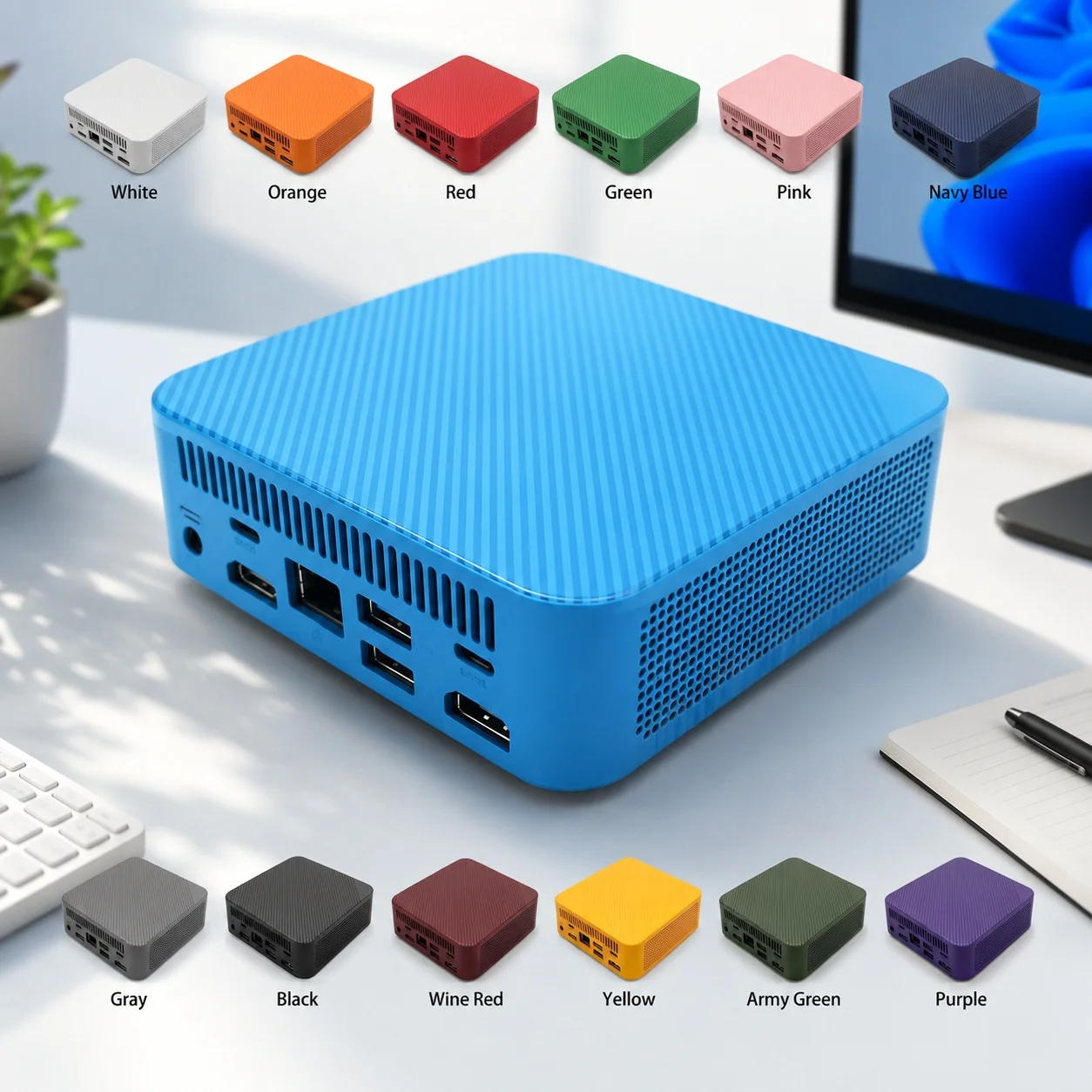 Mini PC couleur haute performa - Pc Gaming Compact avis et prix