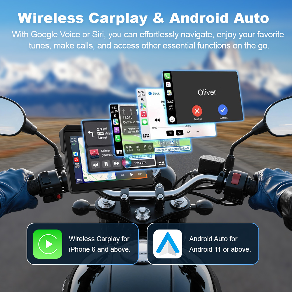BEPOCAM 5/7'' Carplay Moto DVR - Pc Gaming Vr avis et prix
