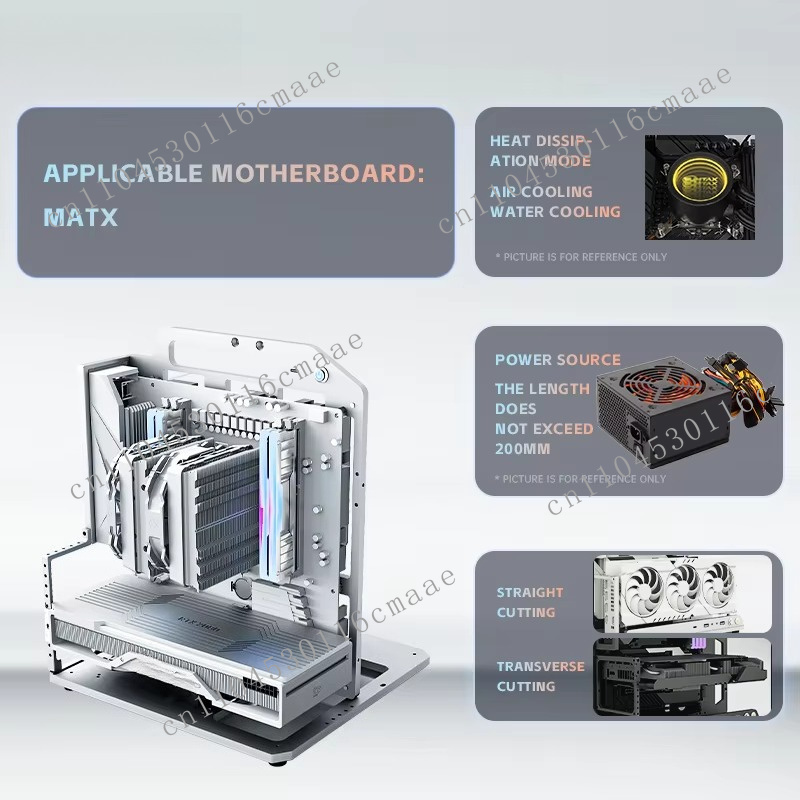 Boîtier PC ouvert de type mid- - Pc Gaming Rtx 4060 avis et prix