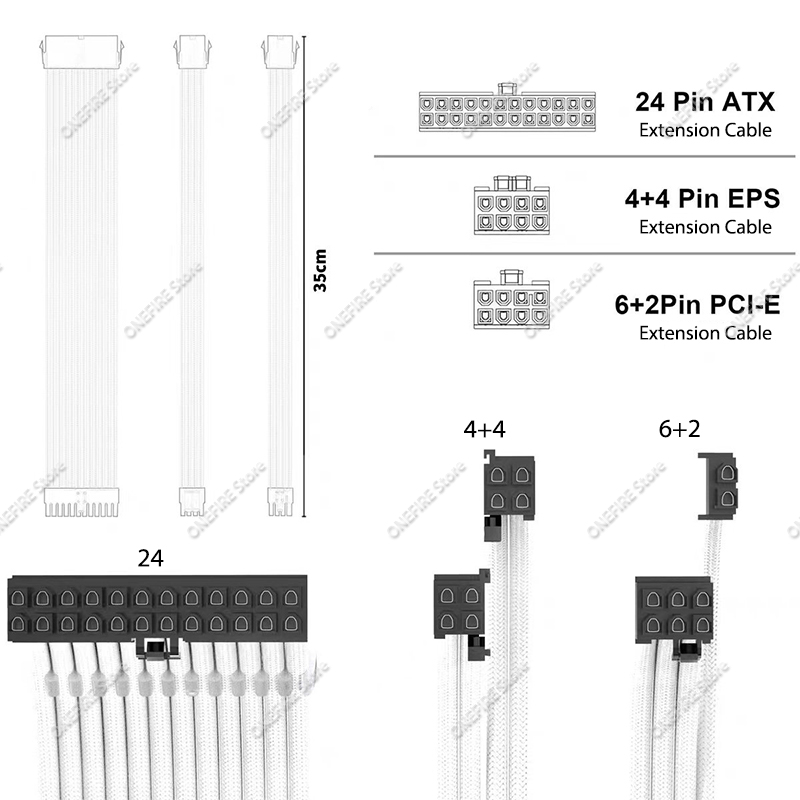 Câble d'extension PSU pour car - Gpu Vertical Mount avis et prix
