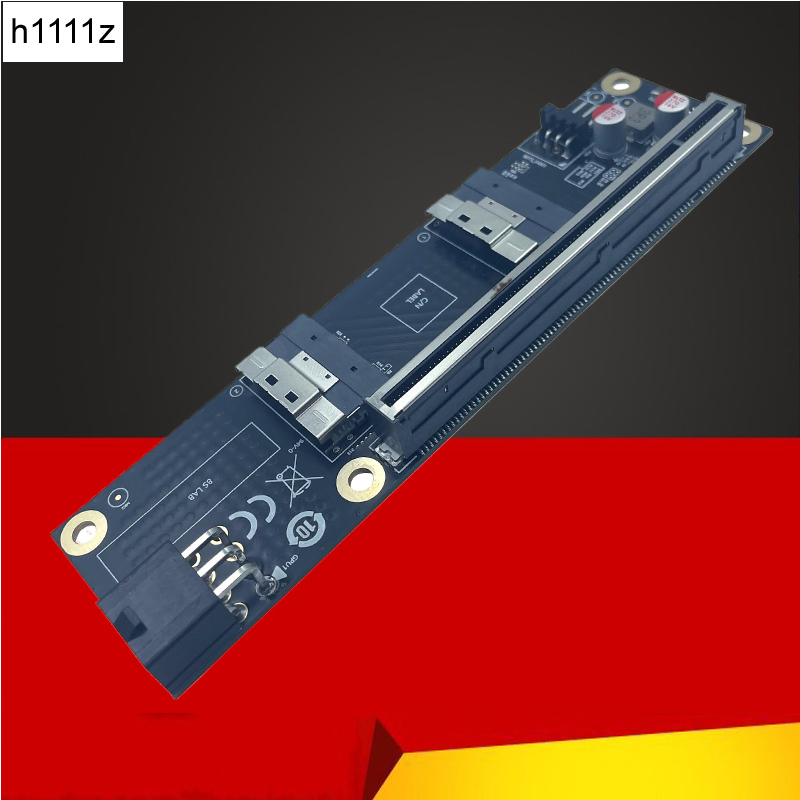 Nouveau 2 ports SlimSAS 8i x2  - Gpu Vertical Mount avis et prix